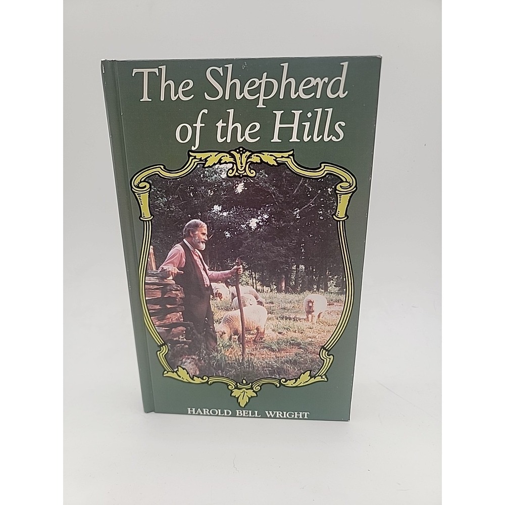 Harold Bell Wright The Shepherd of the Hills Hardcover 1987 Cast Signed Ex Con